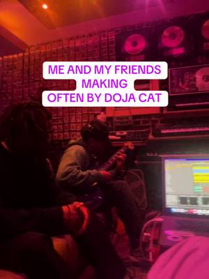 A post by @jayversay on TikTok caption: trust ur brain ! #doja #dojacat #often #jayversace #producer #beats #producertok #ableton #bass #piano #sample #soul #music 