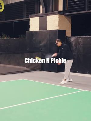 A post by @jeramieayala on TikTok caption: A great spot to eat, drink, and hangout while playing pickleball  Indoor & outdoor courts, a restaurant, and multiple bars 🍻 #chickennpickle #contentcreator #Lifestyle #pickleball