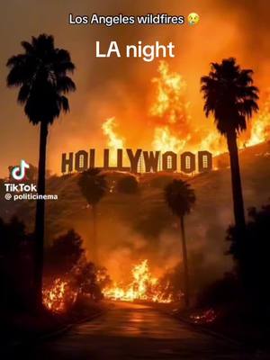 A post by @englaugh007 on TikTok caption: LA #night #nightcore #news #america 