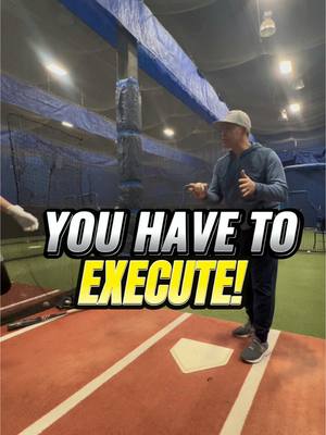 A post by @coachrayallday on TikTok caption: YOU HAVE TO EXECUTE! #fyp #baseball #baseballcoach #baseballtalk #baseballtiktoks 