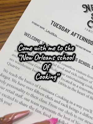 A post by @laurthacoree on TikTok caption: Had a blast!! Definitely recommend if you plan on going to Louisiana 😩 #louisiana #fyp #traveltok #travel #etouffee #bisque #praline #viral #neworleans 