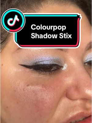 A post by @neurornamy on TikTok caption: Colourpop shadow stix pink and purple winx #colourpop #colourpopcosmetics #shadowstix #colourpopshadowstix #easymakeup #easyeyeshadow 