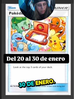 A post by @perry_mcqueen on TikTok caption: ¡NOVEDADES y NUEVOS EVENTOS de ENERO en POKÉMON TGC POCKET! 🔥 #PokemonTGCP #Pokemon #pokemoncards 