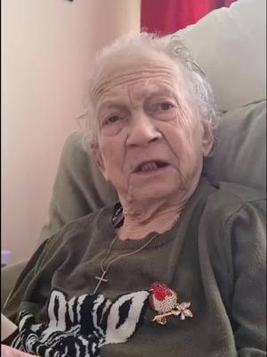 A post by @orlaphipps on TikTok caption: reminiscing with grandma #alzheimers #dementia #carer #grandma 