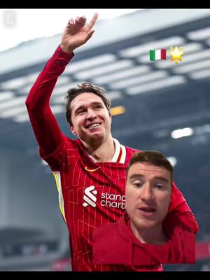 A post by @jonathanmorley2 on TikTok caption: He NEEDS to play ‼️ #football #liverpool #lfc #premierleague #chiesa #facup #jonathanmorleylfc 