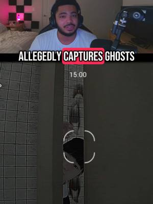 A post by @lightskinnightmare on TikTok caption: Camera that can capture ghosts?? #scarygames #horrorgame #horrorgames #horror #digicam #chillasart 