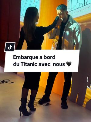 A post by @angelicastellaa on TikTok caption: Main dans la main, comme Jack et Rose, nous avons exploré le mythe du Titanic. 🚢❤️ ‘Tu sautes, je saute, pas vrai ?’ Un amour prêt à braver tous les océans. ✨ #Titanic #RomanceÉternelle”