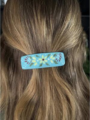 A post by @ystreetstudio on TikTok caption: How to make your own hair clips! #DIY #hairaccessories #easycraft #polymerclay 