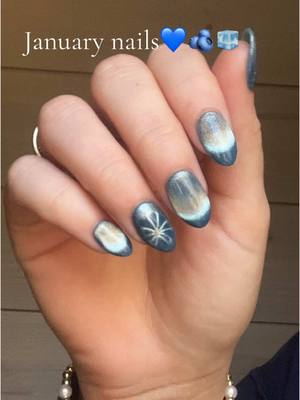 A post by @carleemorris2 on TikTok caption: Talk about  obsessed  🥰 #nails #nailinspo 