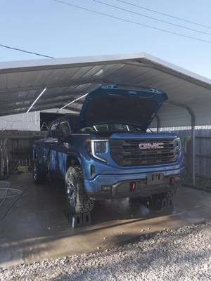 A post by @theofficialpenitas on TikTok caption: 🔥NEW INVENTORY COMING TO THE LOT!🔥 #fyp #trokas #gmc #chakalon #houston #trucks 