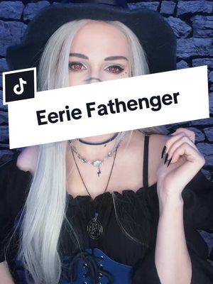 A post by @lifeasamarauder on TikTok caption: Still a lesbian ✨🖤 #eeriefathenger #witchoc #halfdemonoc 