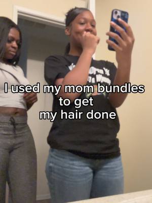 A post by @itsliddymechelle on TikTok caption: @r.riichhesssss got inches 😂  #MommyDaughterDuo #Fyp #Explore #BigLiddy #Inches #TheLiddyShow #LiddyDaughter 