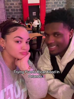 A post by @lainag99 on TikTok caption: Our first time trying Puerto Rican Food in Orlando🇵🇷#orlando #puertorico 