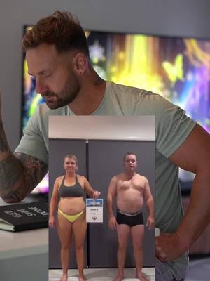 A post by @joelbushby on TikTok caption: A sneaky phone call to our Individual winner of our Glo Together Challenge 💪🏻 Amie Pearce being a personal trainer herself needing that extra accountability & plan of attack to help her get to her goals.  Every coach needs a coach 🏆  It's so common for daily tasks to get in the way of taking care of your physical health but we always have to remember, our health & our bodies should be our number 1 priority, without it we can't help anyone, especially our loved ones👏🏻 Go show this super mum some love fam 👇🏻❤️