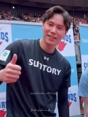 A post by @kmchnk_n on TikTok caption: แล้วก็ดูชอบด้วยนะ 😂😂 dj ran is ready!! 🔥 #rantakahashi #高橋藍 #japanvolleyball #fyp #fypシ 