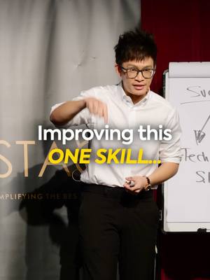 A post by @askvinh on TikTok caption: Communication skills really is one of those skills that transform every other area of your life. For me, it helped me find love. Without great communication skills I came across as shy and awkward, and I didn't know how to communicate my value as a man. Not only that, I struggled to find success in my career and businesses, even though I was technically good at what I did. If communication skills is something you need to start learning, check out my page for daily communication and public speaking tips!