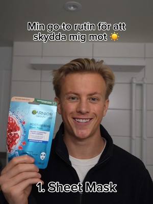 A post by @oliverkastell on TikTok caption: Reklam för #GarnierNordics och glöm inte skydda er mot solen även under vintermånaderna! ☀️❄️ #skincare #suncare #GarnierAmbreSolaire #GarnierFructis  #haircare