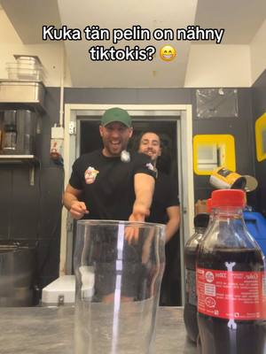 A post by @khaled.azizi on TikTok caption: Oli pakko tehä tääki! 😁 @AHMEDJINO ®  #suomi #fy #foryou #malminkebab #turku #funny #hauska #naura 