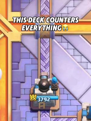 A post by @n3stalglc on TikTok caption: It really does counter everything tho… #clashroyale #deck #fyp #viral 