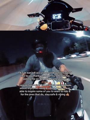 A post by @jaymuribe on TikTok caption: Will be posting more on IG #motorcycle #kawasaki #ninja650 #bikelife #tiktokban #bikervibes #bikersoftiktok #kawasakininja #twowheels #motorcyclesoftiktok #nightrides 