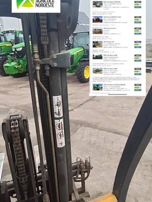 A post by @agricolanoroeste on TikTok caption: #agricolanoroeste #johndeere #tractoresreestreno #tractoresdeocasion #mecanica 