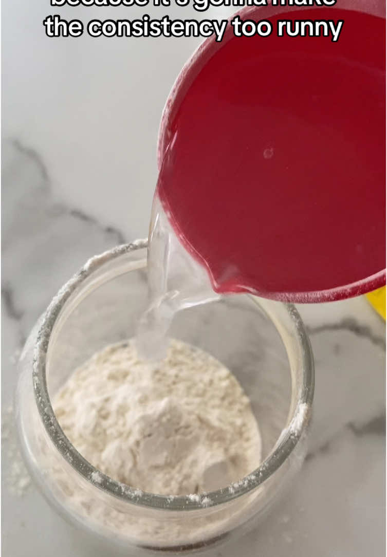 A post by @itskrissyh on TikTok caption: Let’s make a sour dough starter! What should I name it? #foryou #sourdough #bake #baking #bakewithme #sourdoughstarter #sourdoughfeeding 