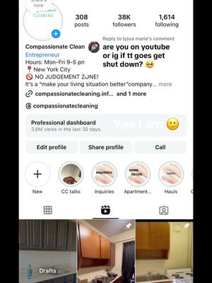 A post by @compassionatecleaning on TikTok caption: Replying to @lyssa marie follow me 🙂