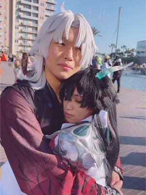 A post by @dia.nthus on TikTok caption: xingyuelover3000 😻 i miss ala put me back in the building w pookies... @JUPY!!! @malkryu #animelosangeles #HonkaiStarRail #hsrcosplay #jingliucosplay #xingyue 