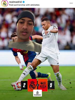 A post by @princedullah on TikTok caption: Real Madrid DESTROYED by Barcelona! 😔 #Soccer #football #mbappe #vinicius #bellingham #rodrygo #lamineyamal💎 #raphinha #lewandowski #realmadrid #fcbarcelona #spanishsupercup 