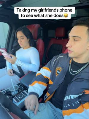 A post by @isaaccervantes9 on TikTok caption: Why did she react like that🤨 #viral #fyp #couple 