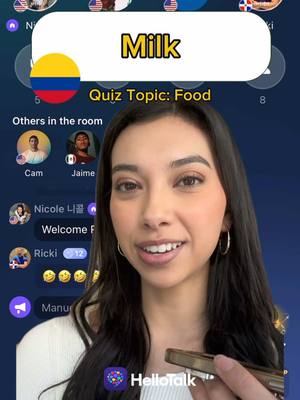 A post by @hellotalk_spanish on TikTok caption: Join us every week for a chance to play! #spanish #learnspanish #hellotalk #easyspanish #spanishteacher 