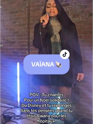 A post by @naala_officiel on TikTok caption: Noël solidaire , petit Vlog bientôt disponible !!!  Encore un immense merci mon ami  ! @Manu Solidaire 💝  N’oublie jamais à quel point tu as un cœur immense et tu es une belle âme !!!  #disney #vaiana #lebleulumiere #concerts #concertsolidaire #manusolidaire #naalaofficiel #pourtoi #parati #4you #fyp 