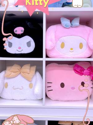 A post by @stationery_fairyland on TikTok caption: Woohooo,hand warmer#sanrio #plushies #dialyuse #fyp #kuromi #kitty 