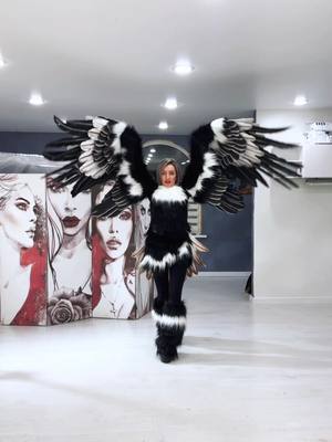 A post by @wings_angeldress on TikTok caption: Моя новая птичка, «Орёл» Скоро будет еше много птиц 🦅🦅🦅🦅🦅