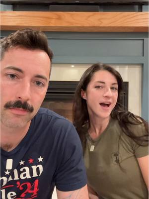 A post by @butterworthdasyrup on TikTok caption: Had to try this hahaha Gonna have to do this with the kids next. #funnysounds #maketheface #makethesound #soundeffect #wife #couples #coupleshumor