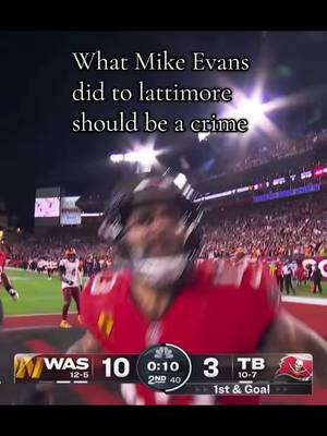 A post by @gmatyas on TikTok caption: Evans owns Lattimore#fyp#playoffs#nfl#entertainment#edit  