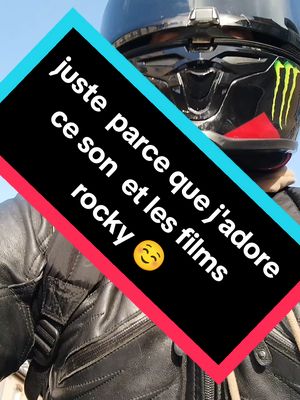 A post by @crazy.tof.57 on TikTok caption: #motardsfrance #bikerlife #joiedevivre🌸💕bienvenue #NO EASY WAY OUT (ROCKY)#pursong #