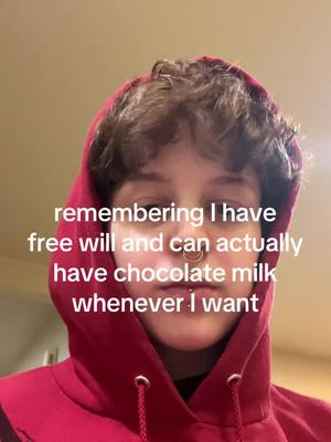 A post by @sarenforestt on TikTok caption: i love chocolate milk 