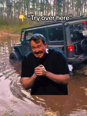 A post by @jeepinandsleepin on TikTok caption: #toolboxjeep #TikTokAutoCampaign #offroadtiktok #offroad #4x4 #jeeplife #jeep #jeepsoftiktok #watercrossing #Meme #mudding #mudlife  @Kelly Roubal @crashtestdummy2018 @Ron Rogers @karenyanik #MemeCut #memenatal #CapCut 