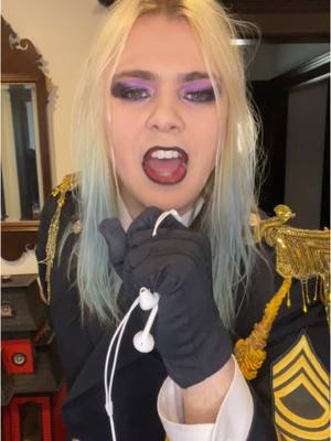 A post by @kimdrac on TikTok caption: Greetings #kimdracula #tour #hanabie #metal 