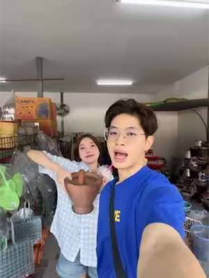 A post by @yoohoo.64 on TikTok caption: หมูทอดแจ่วปลาร้า