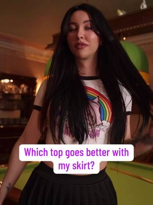 A post by @tammydreamworx on TikTok caption: 1 or 2? 💜 #transgirl #transgirlsrock #trans #transition #Transgender 