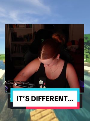 A post by @ogphos on TikTok caption: it’s totally different… #ogphos #phos #fyp #streamerfail #mcyt #minecraftmeme #Minecraft #gamingskit