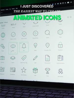 A post by @fraxbit on TikTok caption: Free Animated Icons for your projects 👀 #webdesign #webdesigner #uiux #uidesign #design #website