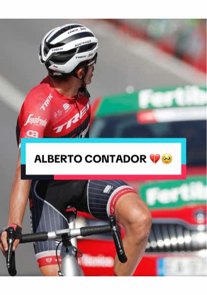 A post by @lavuelta on TikTok caption: #ciclismo #deportesentiktok #lavuelta #albertocontador #contador #pistolero 