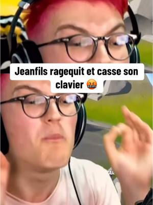 A post by @trixx__0 on TikTok caption: La fin 😨 #clavier #ragequit #jeanfils 