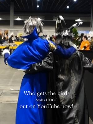 A post by @dam.prescilla on TikTok caption: go watch it now, link on my profile!! #pov #cosplay #foryoupage #foryou #fyp #fy #helluvaboss #blitz #stolitz #stolas #verosika #dcc #hdcc #youtube 