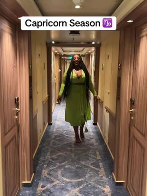 A post by @beautifulplum on TikTok caption: I love being a Capricorn 💯💯 ♑️ #foryoupage #virqlvideos #gift #capricorn♑️ #fyp #msfyatee #cruise #happybirthday #wishmeahappybirthday😍 