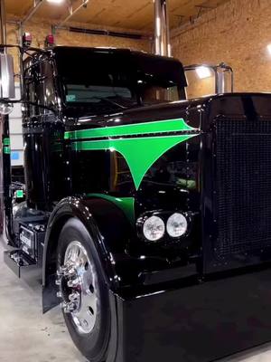 A post by @texasbigrigs on TikTok caption: Randy Greene  #peterbilt379