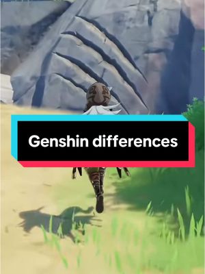 A post by @razorsfury on TikTok caption: Some other differences I could notice in Genshin! #genshin #GenshinImpact @pyri713 #sophisticated 